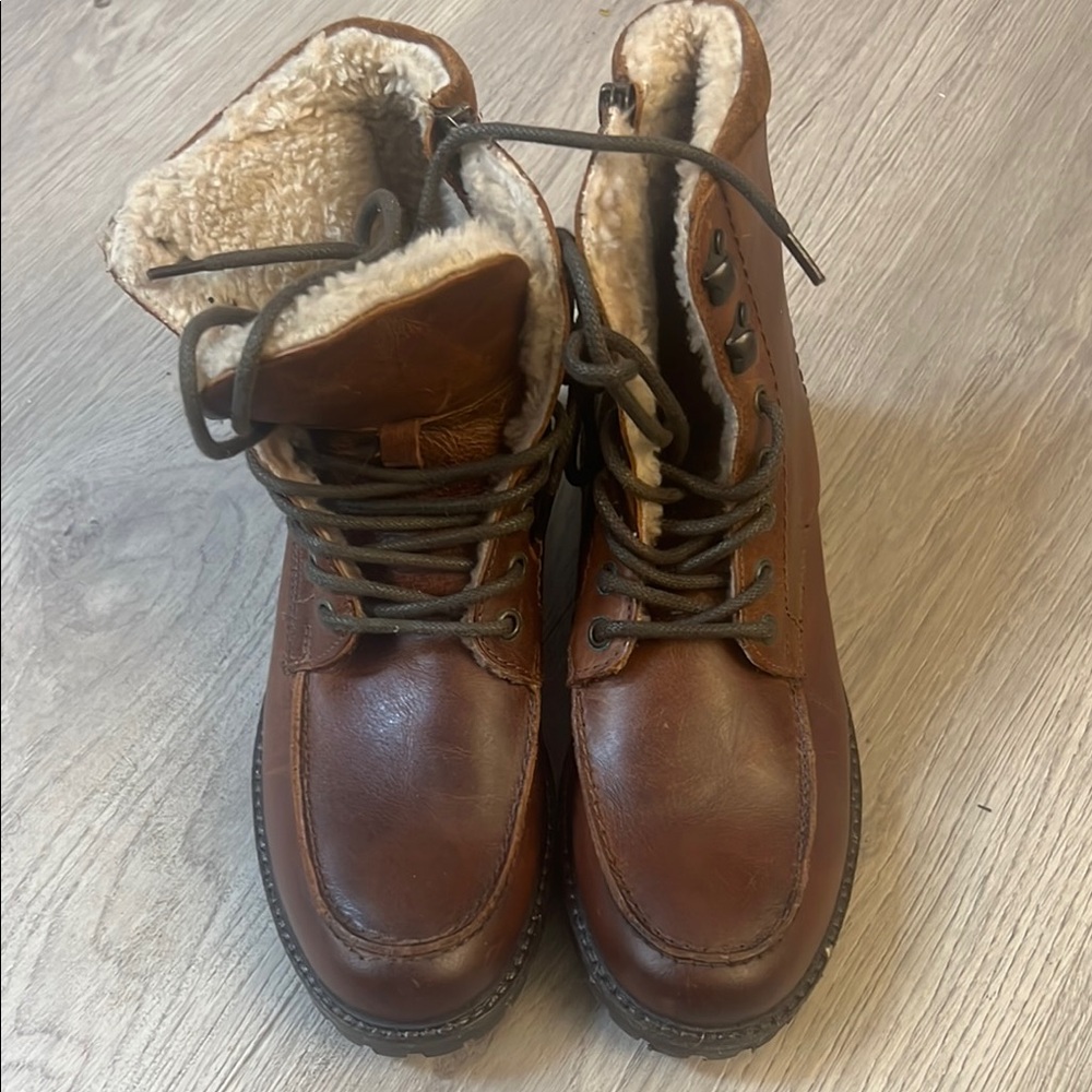 Crown Vintage - Men's Brown Leather Boots - NWOT